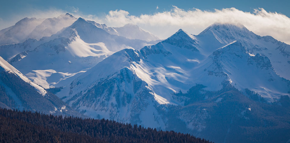 Near Telluride, Colorado Rocky Mountains