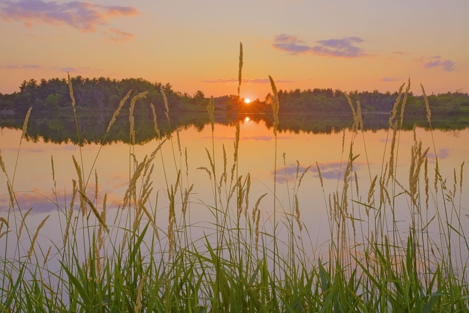 Reservoir 2 at sunset