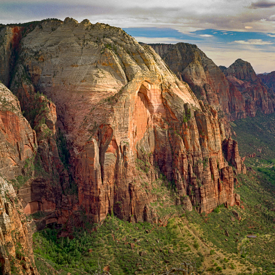 View from Angels Landing, Zion Canyon