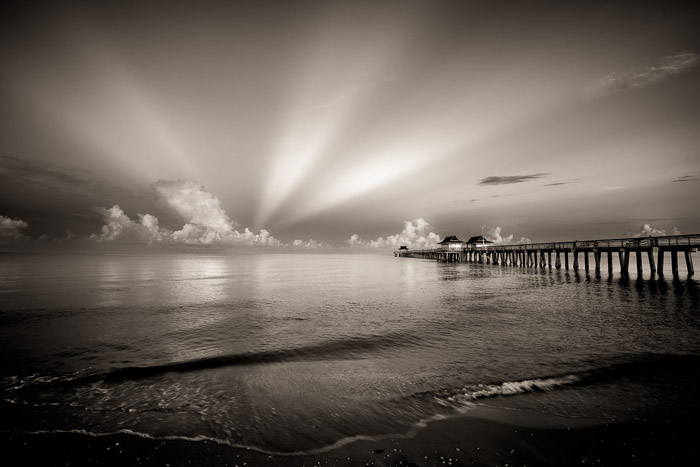 Heavenly Rays. Naples, Florida.