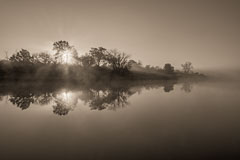 Sunrise reflections